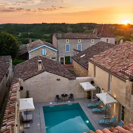 Le Chevalier Bleu Hotel Monpazier