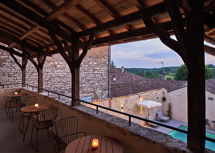 Le Chevalier Bleu Hotel Monpazier